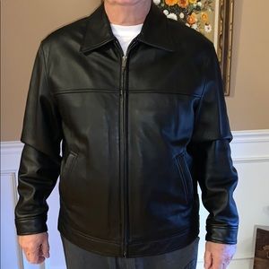 Leather Bomber